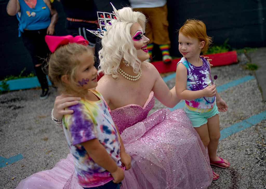 Drag performer Lizanya poses for a photo